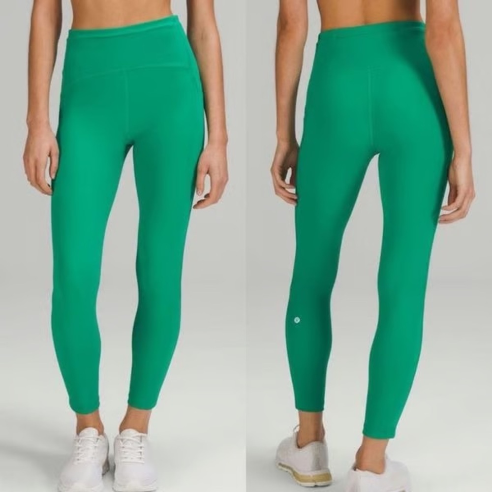 Lululemon Swift Speed High-Rise Tight 25" Emerald Ice Luxtreme style W5DXZS